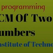Program To Find LCM Of Two Numbers Java Online Training