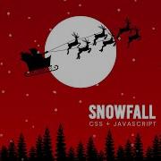 Snowfall Animation Effects Using CSS Javascript Html CSS Christmas Animation