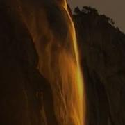 Rare Firefall Phenomenon At Yosemite National Park