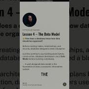 Lesson 4 The Data Model Explained Database Design Fundamentals For Beginners Techeducation