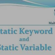 Core Java 29 Introduction To Static Keyword And Static Variable