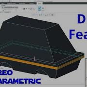 Creo Parametric Draft Feature Part 1 Of 3 Part Modeling