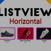 Flutter Tutorial How To Create Horizontal ListView Scrollable Row Cards Text Image