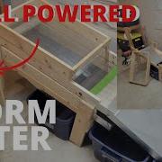 DIY Modular Drill Powered Worm Castings Harvester Sifter