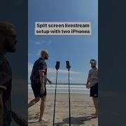 Split Screen Livestream Using IPhones Multi Cam Livestream Setup