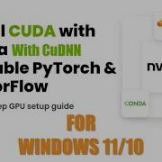 Как установить и настроить Nvidia CUDA Toolkit CuDNN Windows 10 11 PyTorch TensorFlow