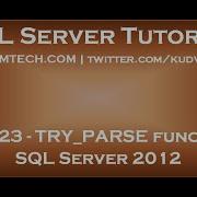 TRY PARSE Function In SQL Server 2012