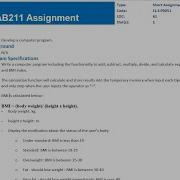 LAB211 Develop A Computer Program