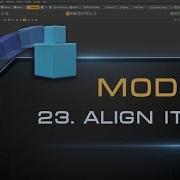 23 Align Items MODO Курс моделирования MODO 2