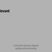 Evaluating Information