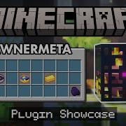 Buy Upgrade Recharge Spawners In Minecraft Using SpawnerMeta Showcase