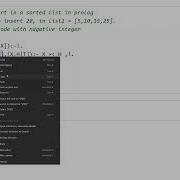 How To Insert In A Sorted List In PROLOG
