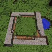 ComputerCraft Press Button Turtle Build Ep 02 Garden Preview