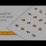 16 Weather Animated Icons