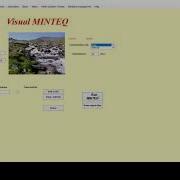 Redox Simulation With Visual Minteq