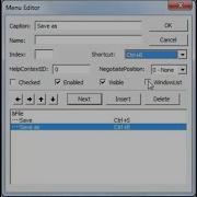 Membuat Menu Bar Menggunakan Microsoft Visual Basic 6 0