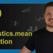 Mean Function Of Statistics Module In Python Example Get Arithmetic Average Statistics Mean