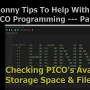 Thonny Tips Check File Storage Space On The PICO