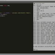 SQL Script To Drop All The Created Tables In Oracle Including Parent Tables