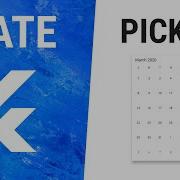 Виджет Flutter DatePicker
