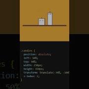 Simple CSS Candle Flame Animation Tutorial Coding