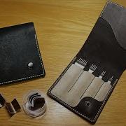 Making A Pricking Iron Case Leather Corner Punch Review
