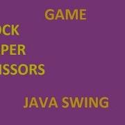 ROCK PAPER SCISSORS JAVA SWING