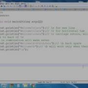 Escape Sequence In Java Programming