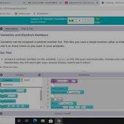 Random Numbers Code Org CSD Lesson 6
