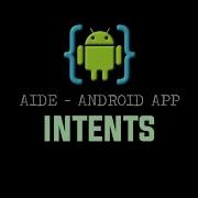 AIDE Android App Intents