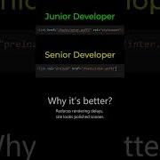 Junior Developer Vs Senior Developer Part 7 Programming Coding Html