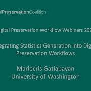 Integrating Statistics Generation Into Digital Preservation Workflows