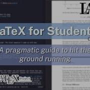 LaTeX For Students A Simple Quickstart Guide