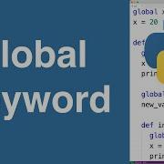 Global Keyword Python Tutorial
