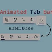 Ainmated Tab Bar Navigation Menu Responsive Animated Navbar Using Pure CSS HTML CSS CodeEra