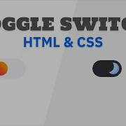 Create A Stylish Toggle Switch Button With HTML CSS