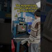 The Magnetizing Process Of A Magnet Takes Only A Few Seconds