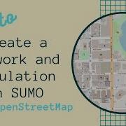 How To Create A Network And Simulation In SUMO Using OpenStreetMap