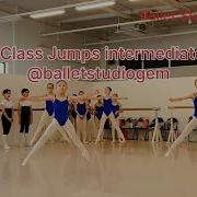 Ballet Class Jumps Intermediate Level Balletstudiogem