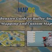 Oil Gas Mapping Made Easy Buffer Analysis Techniques Mapog Gis Spatialanalysis Data Mapog