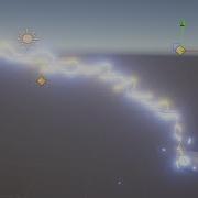 Unity Electric Arc Lightning Particles Asset Arc Manipulation Available In Unity Asset Store