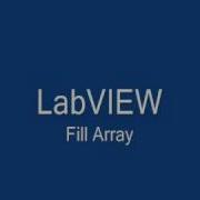 LabVIEW Fill Array