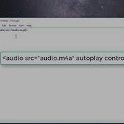 HTML5 AUDIO TAG AND AUTOPLAY