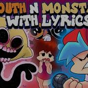 South Monster WITH LYRICS By RecD Friday Night Funkin THE MUSICAL Lyrical Cover