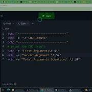 Shell Script Command Arguments தம ழ ல Shell Scripting Tamil Shorts