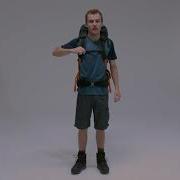 Men S Mountain Trekking Rucksack TREK 100 Easyfit 50L Black