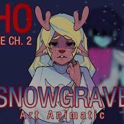 ECHO Deltarune Chapter 2 Art Animatic Snowgrave Spoilers FLASHING LIGHTS WARNING
