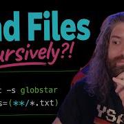 Glob Shell Options Recursively Find Files In Bash Bash Scripting Course Pt41
