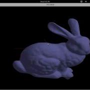 Incomplete Stanford Bunny Implicit Surface Reconstruction