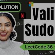 Valid Sudoku Leetcode Topinterview150